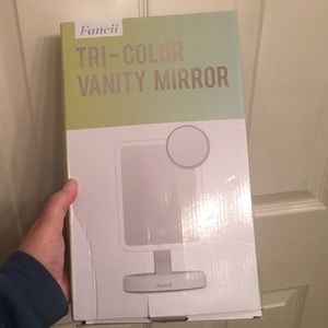 Fancii Tri color vanity mirror w/magnification